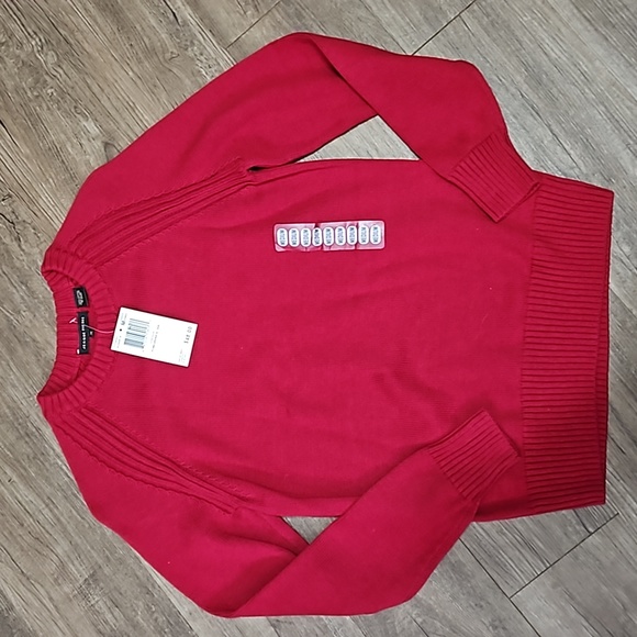 JEANNE PIERRE Sweaters - Jeanne Pierre,  Pomegranate, sweater,  size medium